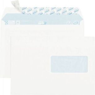 Achetez Boîte de 70 enveloppes blanches C5 162x229 80g/m² bande siliconée fenêtre 45x100 6264 pa..