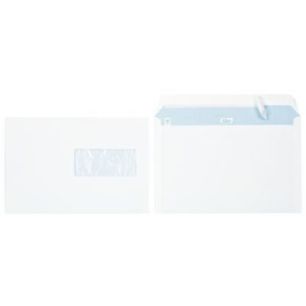 Achetez Boîte de 500 enveloppes blanches C5 162x229 80g/m² fenêtre 45x100 bande siliconée 1313 G..