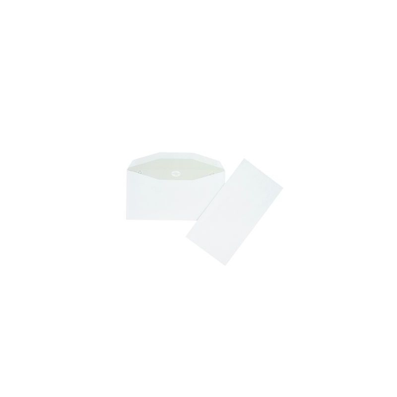 Achetez Boîte de 1000 enveloppes blanches 115x225 80g/m² de mise sous pli automatique gommées 139..