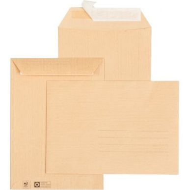 Achetez Paquet de 10 pochettes kraft 162x229mm 85g bande siliconée avec zone d'adressage 6631 GPV p..