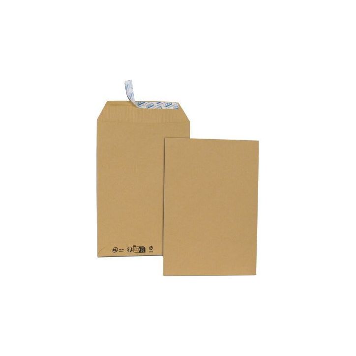 Boîte de 500 pochettes Kraft C5 90 grammes 507 GPV