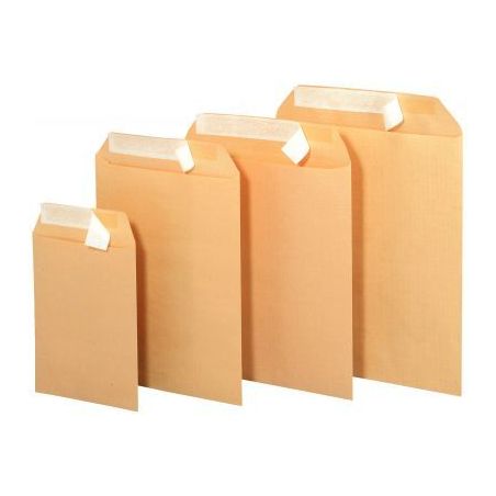 Achetez Paquet de 50 pochettes kraft C4 229x324 90g/m² bande de protection 51956 pas cher sur Ma Re..