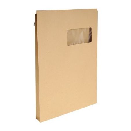 Achetez BONG Paquet de 50 pochettes kraft Milleraies auto-adhésives 120g 3 soufflets 229x324mm C4 f..