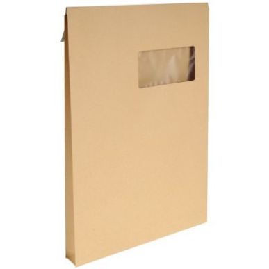 Achetez BONG Paquet de 50 pochettes kraft Milleraies auto-adhésives 120g 3 soufflets 229x324mm C4 f..