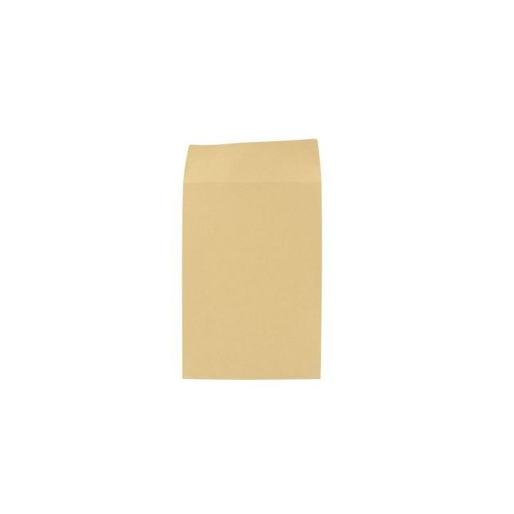 Carton de 250 pochettes kraft 229x324mm 120g soufflet 30mm bande siliconée 4921 GPV