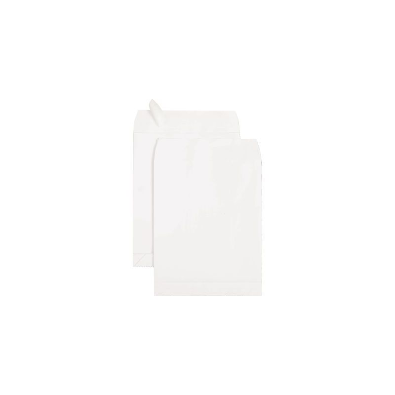 Achetez Paquet de 50 pochettes blanches 229x324mm 120g soufflet 30mm bande siliconée 39605 GPV pas ..