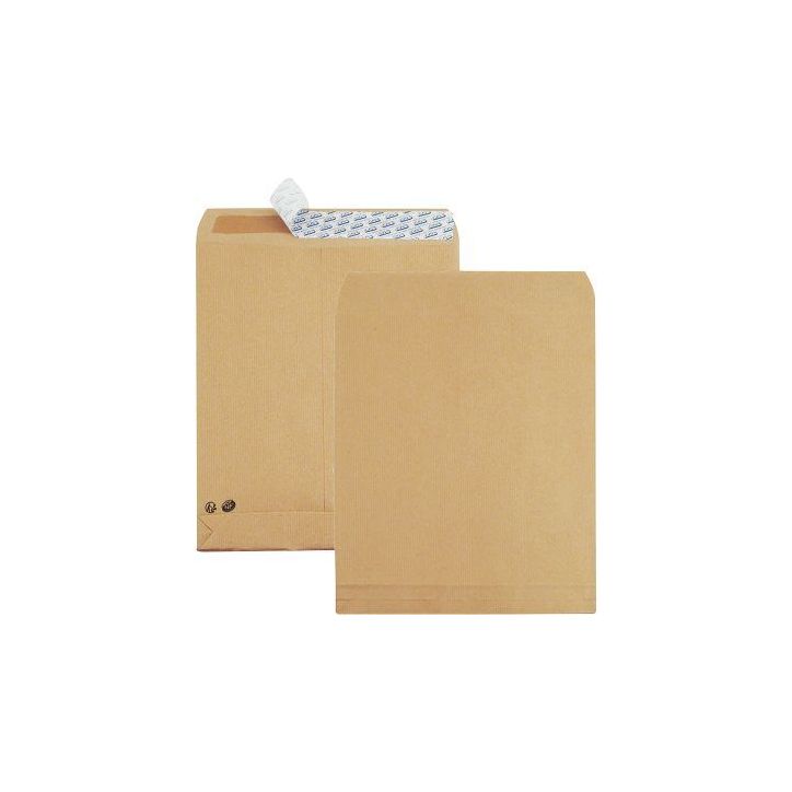GPV Paquet de 50 pochettes kraft à  soufflet, format 26, 275x365mm - 120g