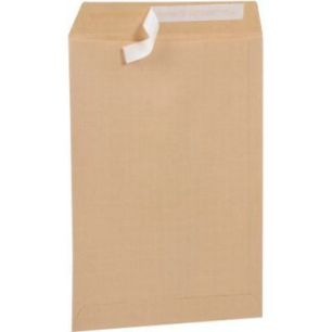 Paquet de 50 pochettes kraft armé 229x324 130g/m² bande de protection 501762 LA COURONNE Paquet de 50 pochettes kraft armé 229x324 130g/m² bande de protection 501762 LA COURONNE