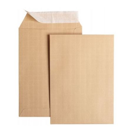 Achetez Boîte de 500 pochettes kraft armé 160x229 130g/m² bande de protection 1763 LA COURONNE pa..