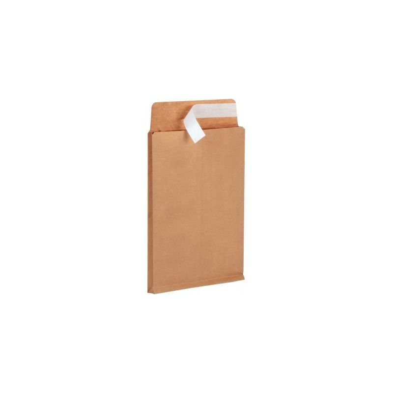 Achetez Paquet de 50 pochettes  kraft + 280 X 400 mm 130g soufflet 30mm bande siliconée 502730 LA C..