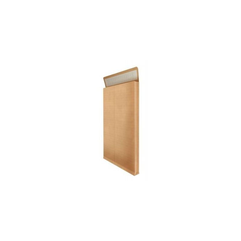 Achetez Paquet de 50 pochettes kraft armé 280x400mm soufflet 30mm bande siliconée 501730 pas cher ..