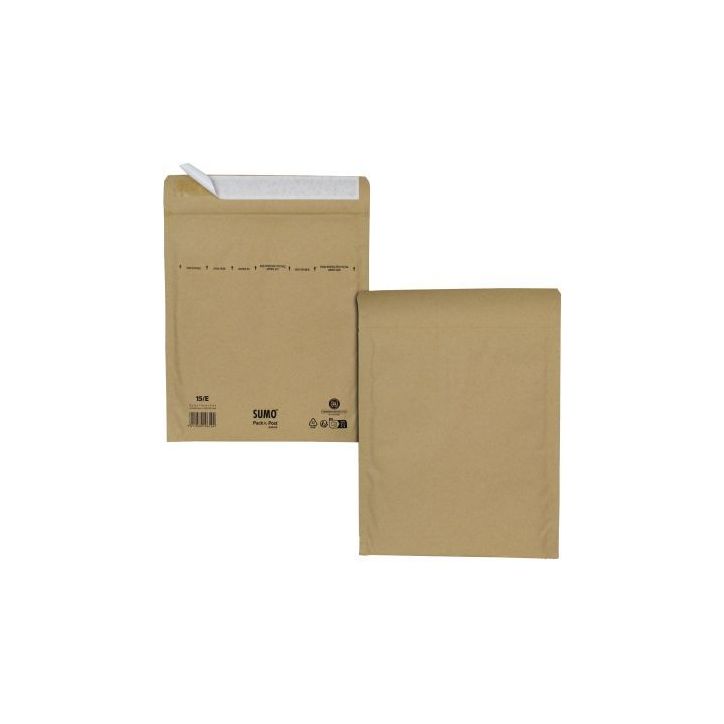 Paquet de 10 pochettes Kraft 235x265 9557 GPV