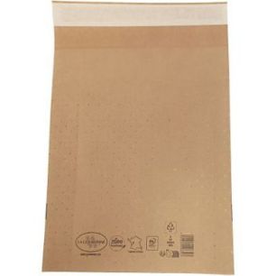Achetez Carton de 50 pochettes bulle air papier 150  x 250 mm avec soufflet 60 mm 834 LA COURONNE pa..