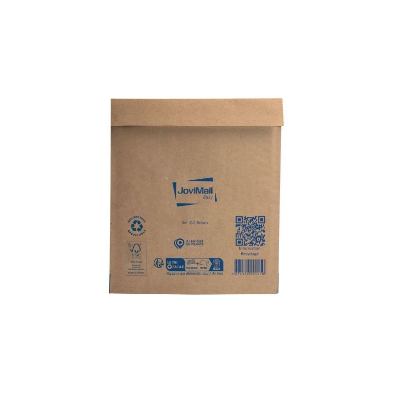 Achetez Paquet de 10 pochettes bulles papier 220x260mm Kraft 153400126 JOVIMAIL JOVIPACK pas cher su.. Achetez Paquet de 10 pochettes bulles papier 220x260mm Kraft 153400126 JOVIMAIL JOVIPACK pas cher su..