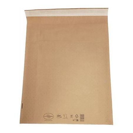 Achetez Carton de 50 pochettes bulle air papier 250  x 350 mm avec soufflet 90 mm 838 LA COURONNE pa..