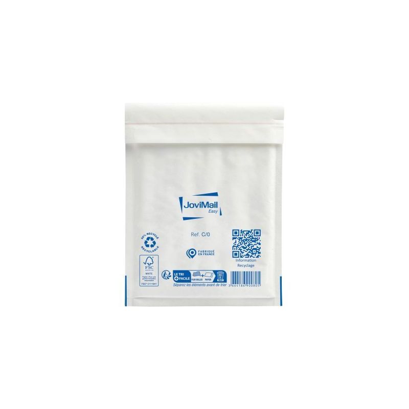 Achetez Paquet de 10 pochettes matelassées en kraft Blanches bulles format 15 x 21 cm pas cher sur ..