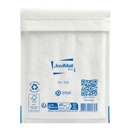 Achetez Paquet de 10 pochettes matelassées en kraft Blanches bulles format 15 x 21 cm pas cher sur ..