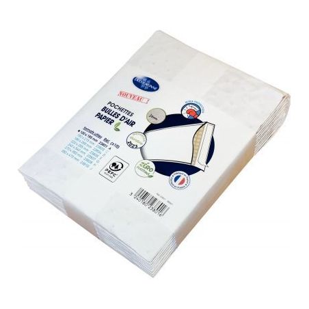 Achetez Paquet de 10 pochettes bulle air blanc  100 x 165 mm 23801 LA COURONNE pas cher sur Ma Rentr..