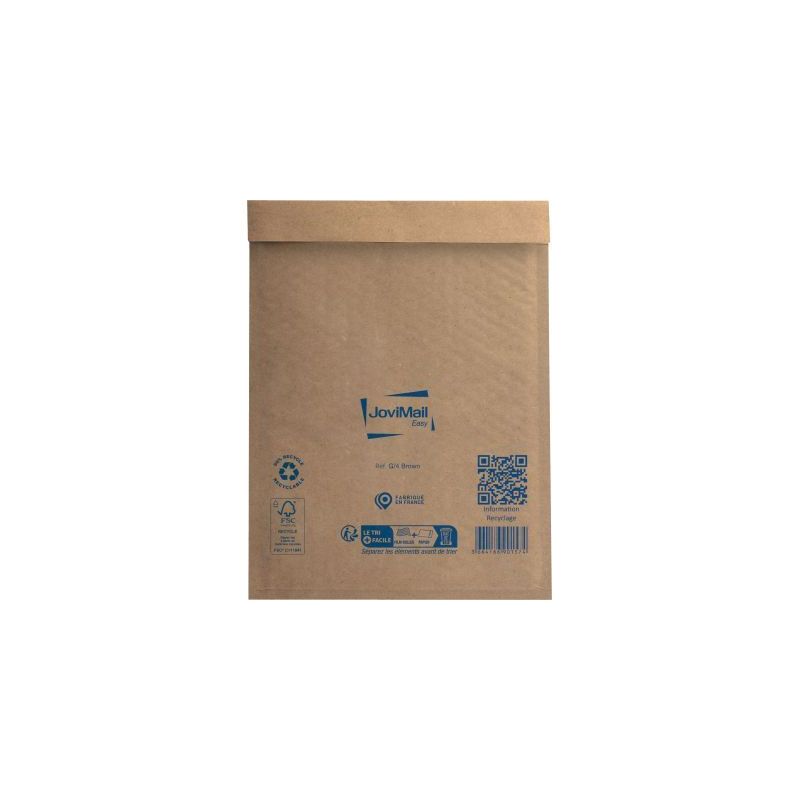 Achetez Carton de 100 pochettes bulles papier 240x330mm Kraft 153400108 JOVIMAIL JOVIPACK pas cher s.. Achetez Carton de 100 pochettes bulles papier 240x330mm Kraft 153400108 JOVIMAIL JOVIPACK pas cher s..