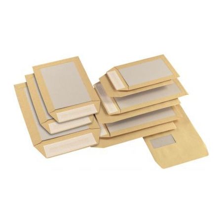 Achetez Boîte de 100 pochettes dos carton 230x320 120g/m², bande siliconée 4455 pas cher sur Ma R..