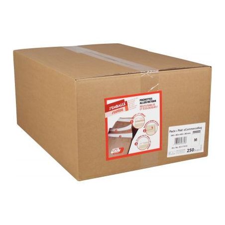 Achetez Carton 250 pochettes aller retour kraft 340 x 420 80BS 4571 GPV pas cher sur Ma Rentrée Sco..