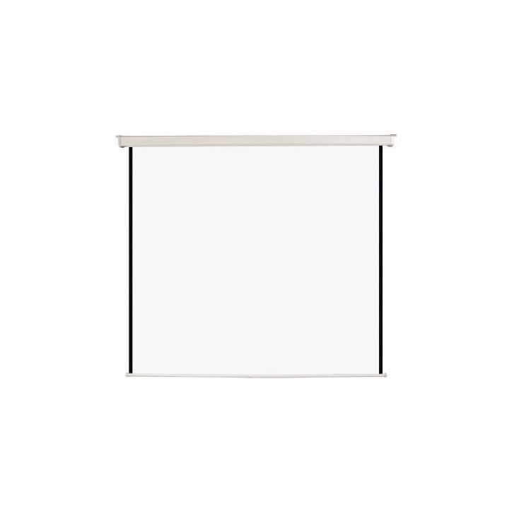 Ecran de projection mural électrique grand format 300x300 cm SC87674 BI-OFFICE
