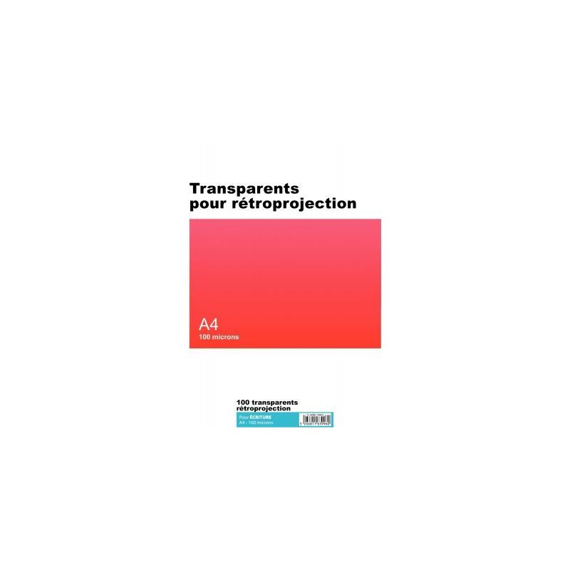 Achetez Boîte de 100 transparents pour rétroprojection écriture A4 100µ 33638235 ACCO pas cher s..