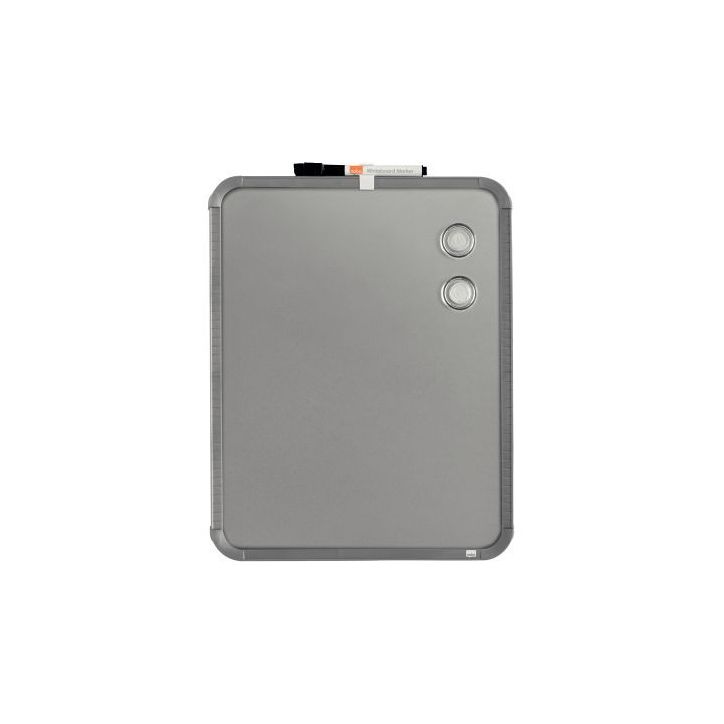 Tableau métal magnétique effaçable à sec L28xH36xEp1,4cm QB05442CD NOBO ACCO