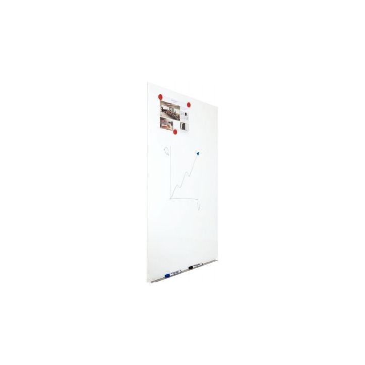 Tableau blanc magnétique sans cadre Skin 150x100cm RD6421R CEP