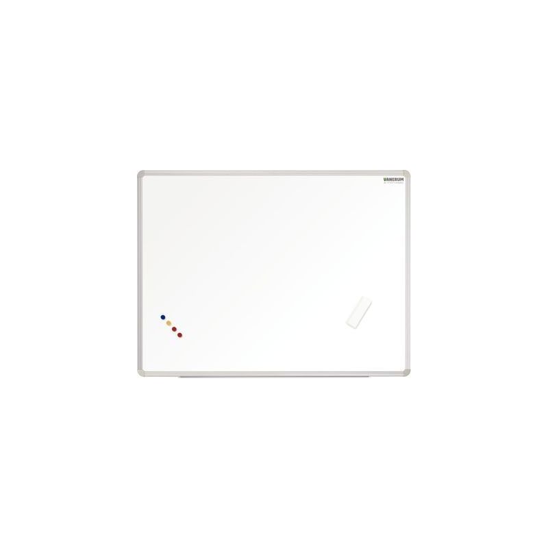 Achetez Tableau Blanc émaillé magnétique, cadre aluminium, Format : 90 x 120 cm pas cher sur Ma R..