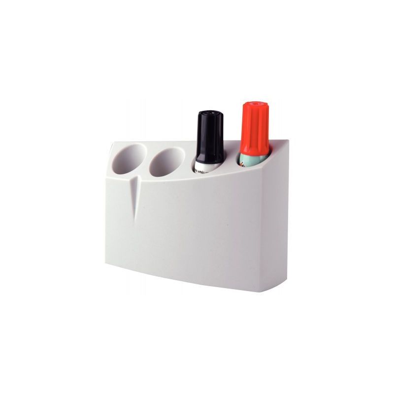 Achetez Porte-marqueurs magnétique Pour 4 marqueurs de diamètre 20 mm maximum ( Vendu sans marqueu..