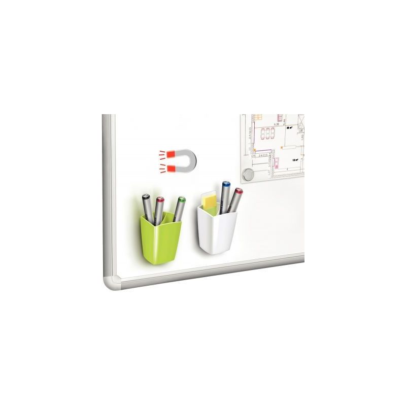 Achetez CEP Pot à crayons et feutres, magnétique, 2 compartiments, coloris Blanc. Dim L7,8 x H9,.. Achetez CEP Pot à crayons et feutres, magnétique, 2 compartiments, coloris Blanc. Dim L7,8 x H9,..