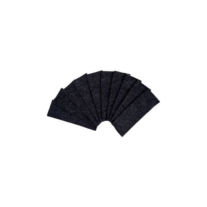Jeu de 10 recharges pour brosse magnétique tableaux blancs 23535/871511 921117