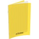 Piqûre 60 pages 24x32 cm seyès 90g couverture en polypropylène jaune 400173536 HAMELIN