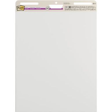 Achetez Pack de 2 blocs meeting chart recyclé 63.5 x 76.2 BP1497 POST-IT 3M pas cher sur Ma Rentré..