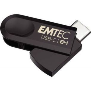 Achetez Clé USB Type-C 3.2 Emtec 64 Go ECMMD64GC283 EMTEC pas cher sur Ma Rentrée Scolaire