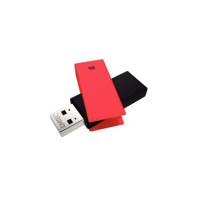 Achetez Clé USB Emtec Brick 2.0 C350 16 go rouge ECMMD16GC352 EMTEC pas cher sur Ma Rentrée Scolai..