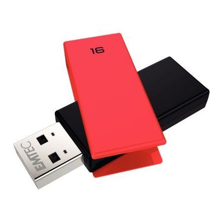 Achetez Clé USB Emtec Brick 2.0 C350 16 go rouge ECMMD16GC352 EMTEC pas cher sur Ma Rentrée Scolai..
