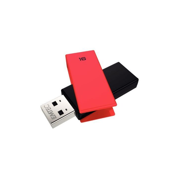 Clé USB Emtec Brick 2.0 C350 16 go rouge ECMMD16GC352 EMTEC