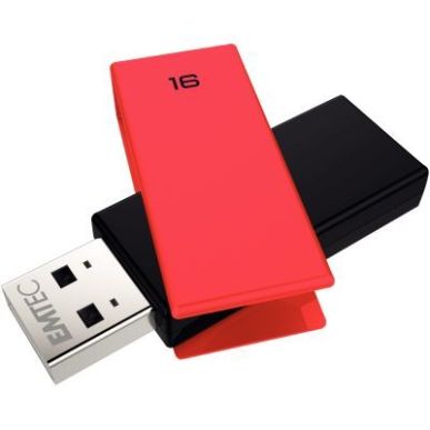 Achetez Clé USB Emtec Brick 2.0 C350 16 go rouge ECMMD16GC352 EMTEC pas cher sur Ma Rentrée Scolai..