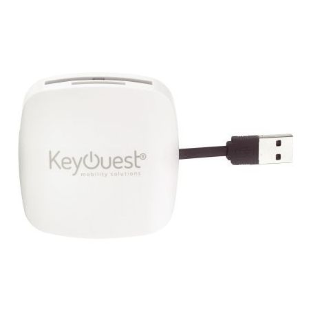 Achetez HUB 2 en 1 avec 3 ports USB 2.0 et lecteur de cartes mémoires KO010082 pas cher sur Ma Rent..