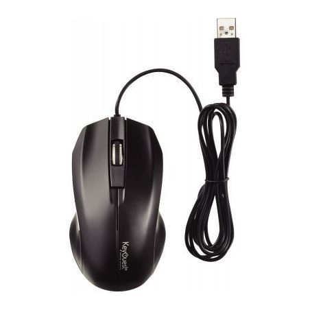 Achetez Souris optique filaire noir KO018422 KEYOUEST pas cher sur Ma Rentrée Scolaire