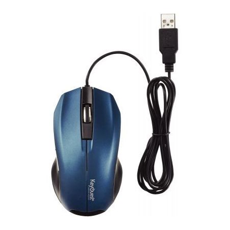 Achetez Souris optique filaire bleu KO018446 KEYOUEST pas cher sur Ma Rentrée Scolaire