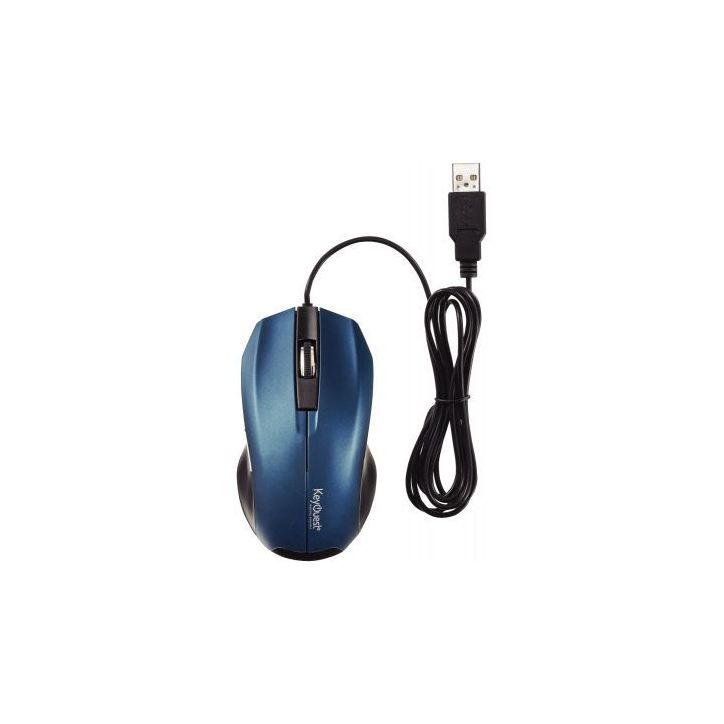 Souris optique filaire bleu KO018446 KEYOUEST