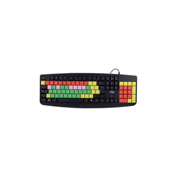 Clavier d'apprentissage filaire pour enfants coloré KBKID2 T'NB