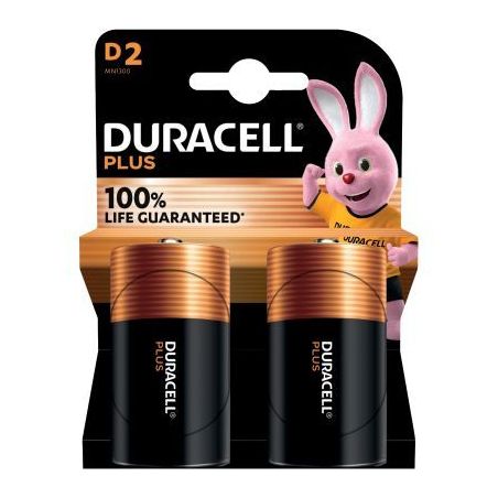 Achetez Blister 2 piles 1,5V Plus D / LR20 5000394141988 DURACELL pas cher sur Ma Rentrée Scolaire
