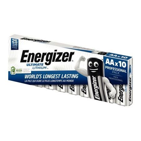 Achetez Paquet 10 piles 1,5V Ultimate Lithium AA 7638900343526 ENERGIZER pas cher sur Ma Rentrée Sc..