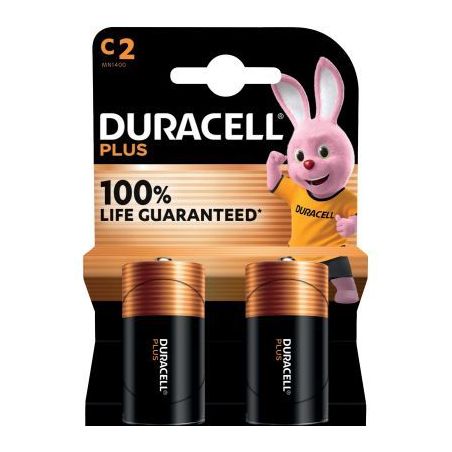 Achetez Blister 2 piles 1,5V Plus C / LR14 5000394141827 DURACELL pas cher sur Ma Rentrée Scolaire