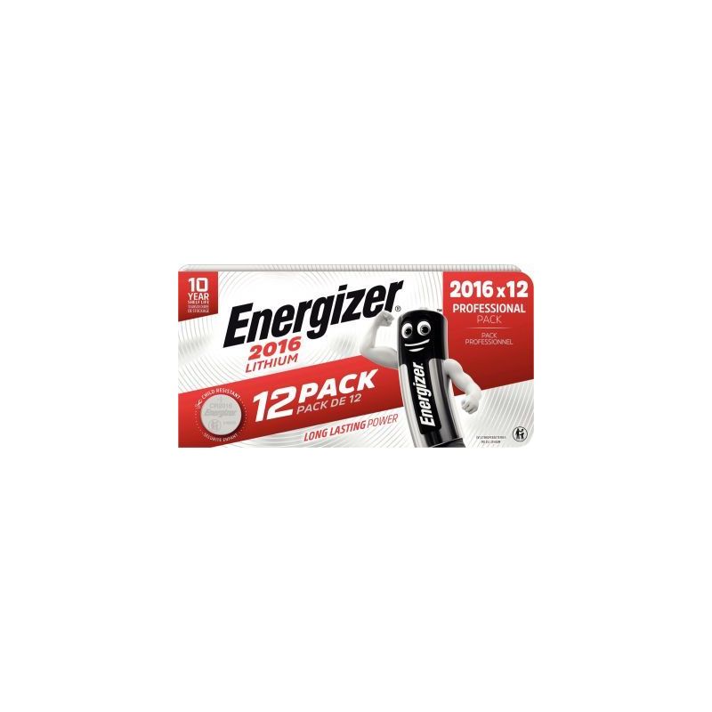 Achetez Paquet 12 piles lithium 3V CR2016 7638900441888 ENERGIZER pas cher sur Ma Rentrée Scolaire Achetez Paquet 12 piles lithium 3V CR2016 7638900441888 ENERGIZER pas cher sur Ma Rentrée Scolaire