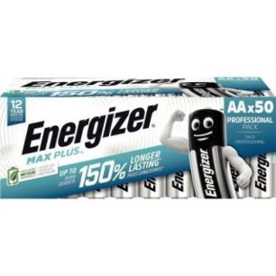 Achetez Blister 50 piles 1,5V Max Plus AA 7638900444933 ENERGIZER pas cher sur Ma Rentrée Scolaire